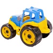 Műanyag színes traktor - többféle kép nagyítása