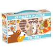 Állatok 12 darabos mesekocka - többféle kép nagyítása