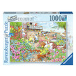 06284 - Ravensburger Puzzle 1000 db - Beach Garden Cafe