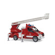 MB Sprinter tűzoltóautó létrával, vízpumpával és L +S modullal kép nagyítása