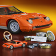 Mattel Brick Shop Hot Wheels 71 Lamborghini Miura P400 SV kép nagyítása