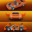 Mattel Brick Shop Hot Wheels 71 Lamborghini Miura P400 SV kép nagyítása