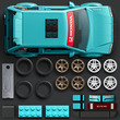 Mattel Brick Shop Hot Wheels Custom 90 Honda Civic EF kép nagyítása