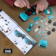 Mattel Brick Shop Hot Wheels Custom 90 Honda Civic EF kép nagyítása