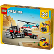 LEGO Creator 31146 Platós teherautó és helikopter kép nagyítása