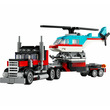 LEGO Creator 31146 Platós teherautó és helikopter kép nagyítása