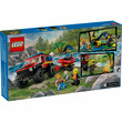 LEGO City Fire 60412 4X4 Tűzoltóautó mentőcsónakkal kép nagyítása