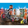 Playmobil: Starter Pack - Kaszkadőr motorral és tüzes karikával kép nagyítása