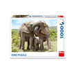 Puzzle 1000 db - Elefánt család kép nagyítása
