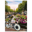Puzzle 1000 db - Biciklik Amszterdamban kép nagyítása