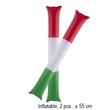 12348 - Nemzeti színű felfújható rúd 2 db / csomag