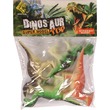 13081 - Dinoszaurusz 4 darabos készlet zacskóban