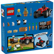 LEGO City Great Vehicles 60461 Piros traktor, utánfutó és juhok kép nagyítása