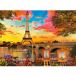 Puzzle 500 db - Párizsi esték kép nagyítása
