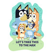 Puzzle 4 db - Bluey kép nagyítása