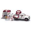 Schleich Horse Club Mobil Állatorvos Pótkocsival kép nagyítása