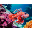 Puzzle 500 db - Vörös oroszlánhal kép nagyítása