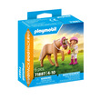 Playmobil Lány pónival kép nagyítása