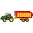 27859 - SIKU John Deere traktor pótkocsival 1:55 - 1650