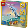 LEGO Creator 31385 Tengeri állatok: csodálatos delfinek kép nagyítása