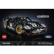 LEGO Technic 42223 1966 ford gt40 mkii versenyautó kép nagyítása