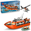LEGO City 60504 Parti őrség mentőcsónak és helikopter kép nagyítása