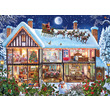 Puzzle 100 db - Karácsony otthon kép nagyítása