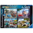 Puzzle 4x500 db - Boldog napok 2 kép nagyítása
