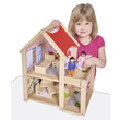 Eichhorn fa babaház bútorokkal, 2 babával kép nagyítása