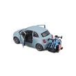 Bburago 1 /24 Fiat 500E bicikli tartóval kép nagyítása