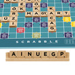 Scrabble original és társas (2 játék 1-ben) - fa kép nagyítása