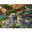 Puzzle 1500 db - Farkasok tavasszal kép nagyítása