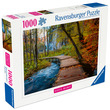 Puzzle 1000 db - Őszi faösvény kép nagyítása