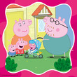 Puzzle 3x49 db - Peppa kép nagyítása