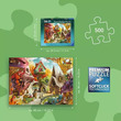 Puzzle 500 db - Otthon édes otthon kép nagyítása