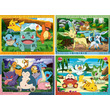 Puzzle 4x100 db - Pokémon kép nagyítása