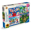 Puzzle 4x100 db - Super Mario kép nagyítása