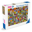Puzzle 1000 db - Méhecske kollázs kép nagyítása