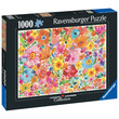Puzzle 1000 db - Színes virágok kép nagyítása