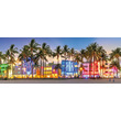 Puzzle 1000 db - Éjszakai fények Ocean drive kép nagyítása