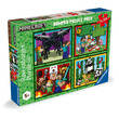 Puzzle 4x100 db - Minecraft kép nagyítása