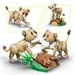 LEGO Creator 31386 Vadállatok: Fenséges oroszlán kép nagyítása