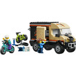 LEGO City Great Vehicles 60512 Kerékpárszállító lakóautó kép nagyítása