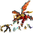 LEGO NINJAGO 71868 Wyldfyre átalakuló sárkányrobotja kép nagyítása