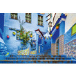 Puzzle 3000 db - Színpompás Marokkó kép nagyítása