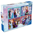 Puzzle 4x100 db - Frozen kép nagyítása