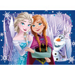 Puzzle 4x100 db - Frozen kép nagyítása