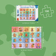 Puzzle 100 db - Capybara kép nagyítása