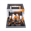 Bburago 1 /43 F1 versenyautó - Mclaren MCL38 Pit /Norris kép nagyítása