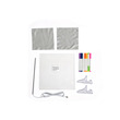 LED rajzoló tábla - 20x20 cm, 7 tollal kép nagyítása